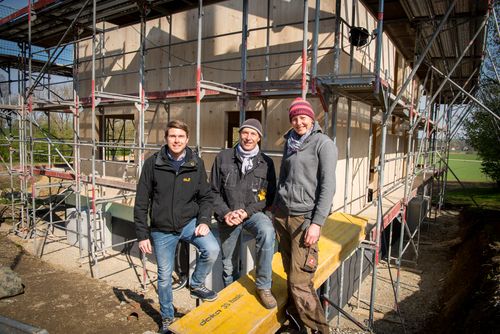 Hausbau mit Brettsperrholz